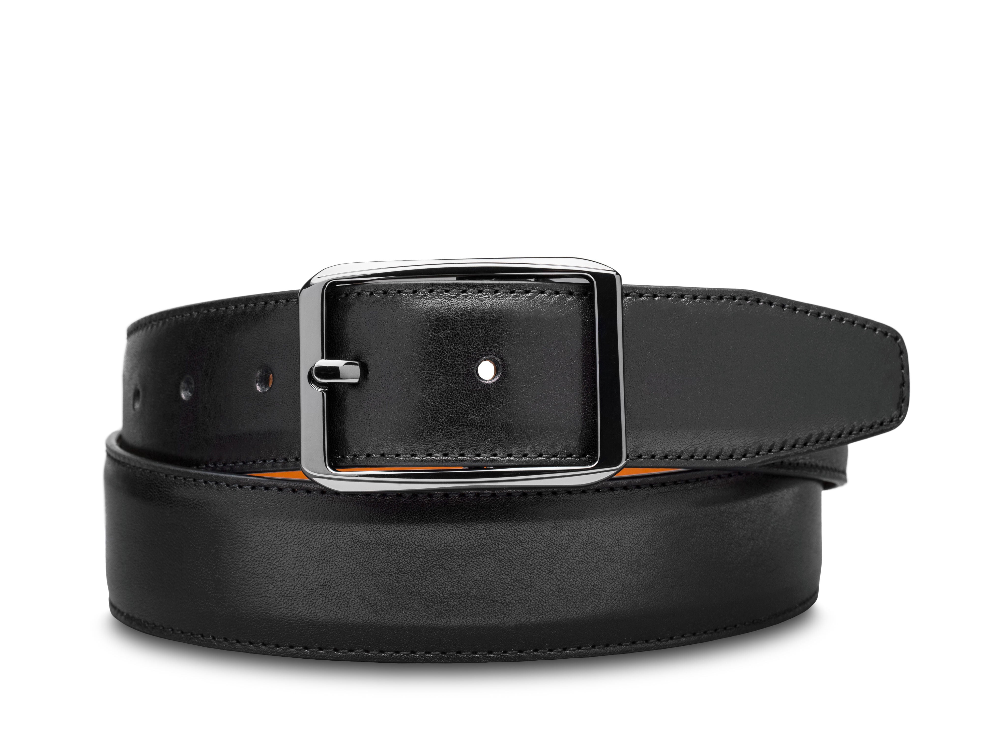 reversible leather dress belt Bosca | Men's Del Greco Reversible Belt