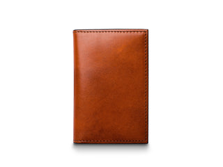 Italia Old Leather Vertical Card Case