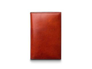 Italia Old Leather Vertical Card Case