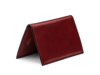 Italia Old Leather Vertical Card Case