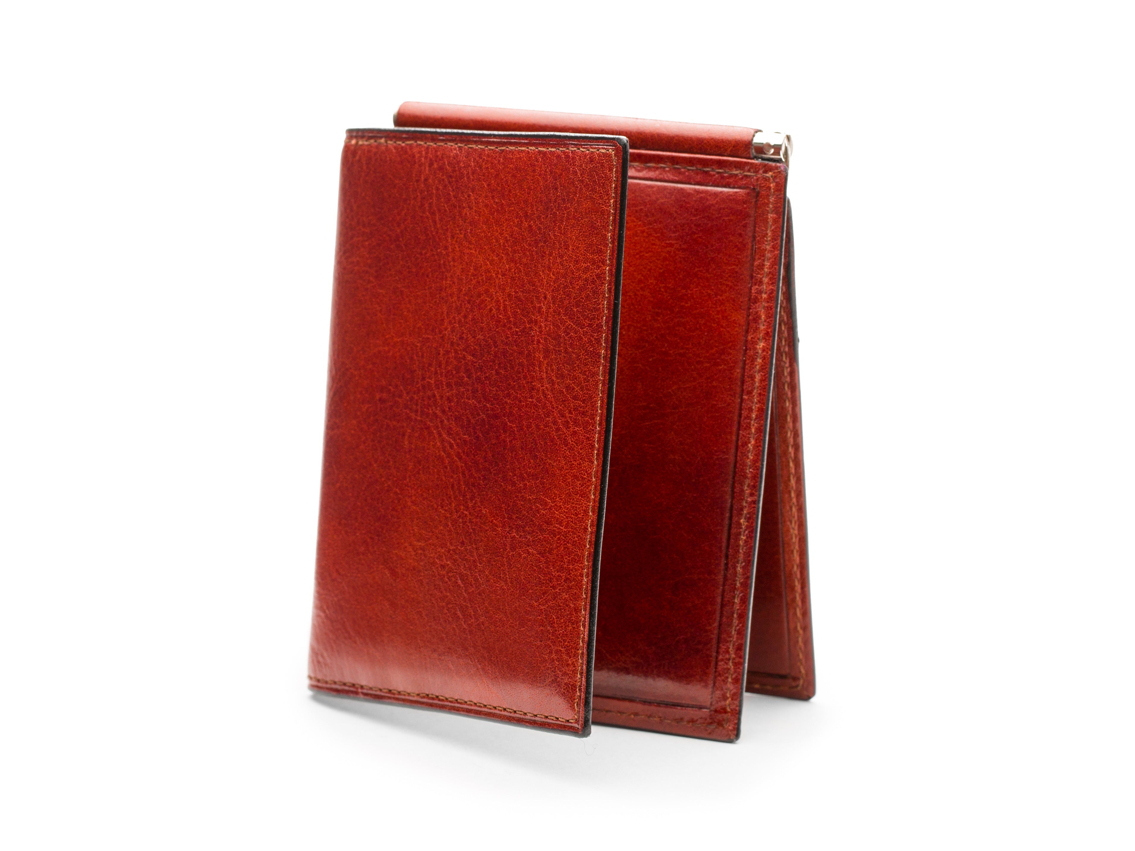 Bosca Men’s Magnetic Money Clip Wallet – Old Leather Slim Wallet, Multiple Colors