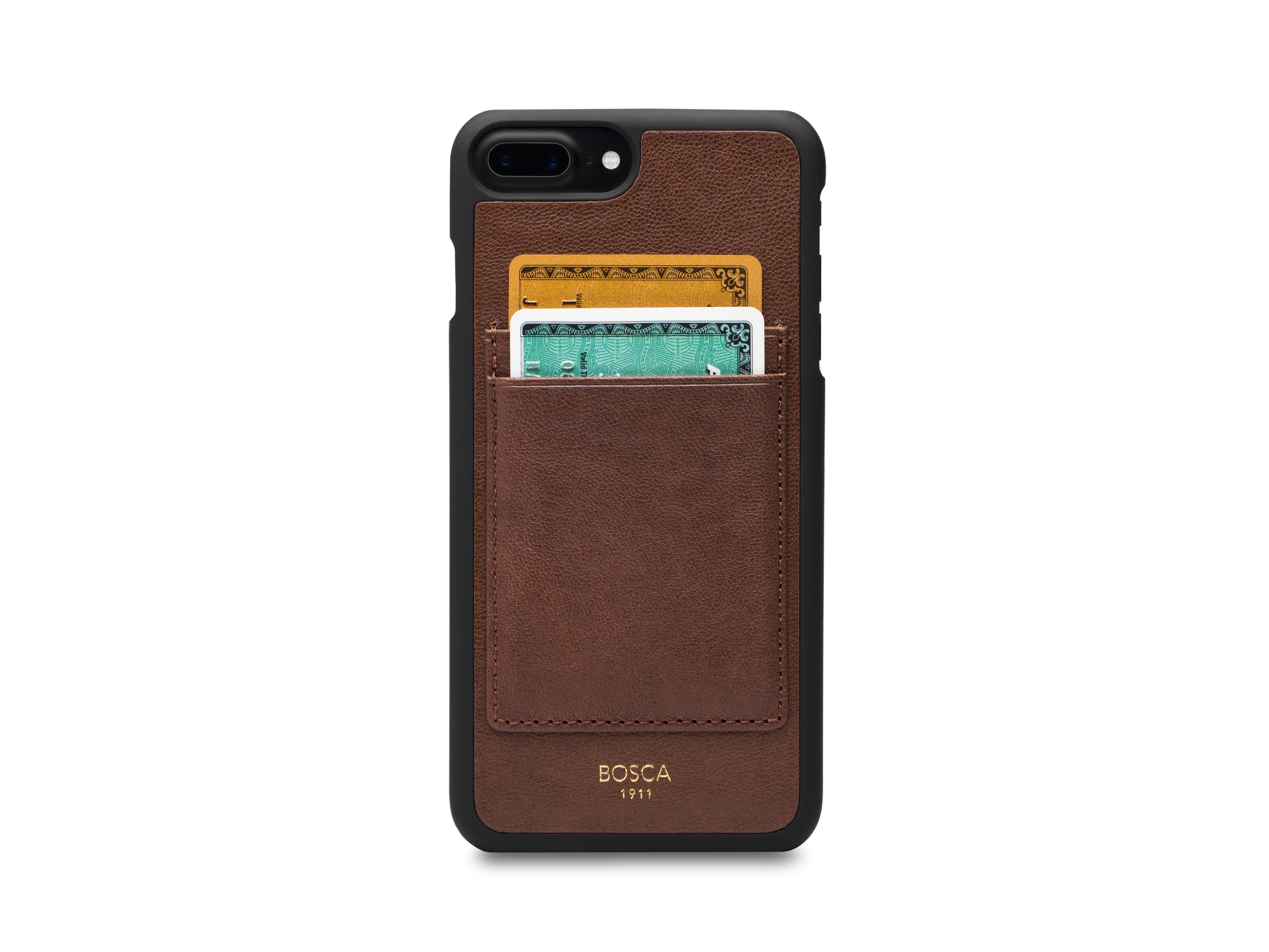 Bosca | Napoli Nappa iPhone 8+ Case with Card Slots on Back Bosca | Napoli Nappa iPhone 8+ Case with Card Slots on Back