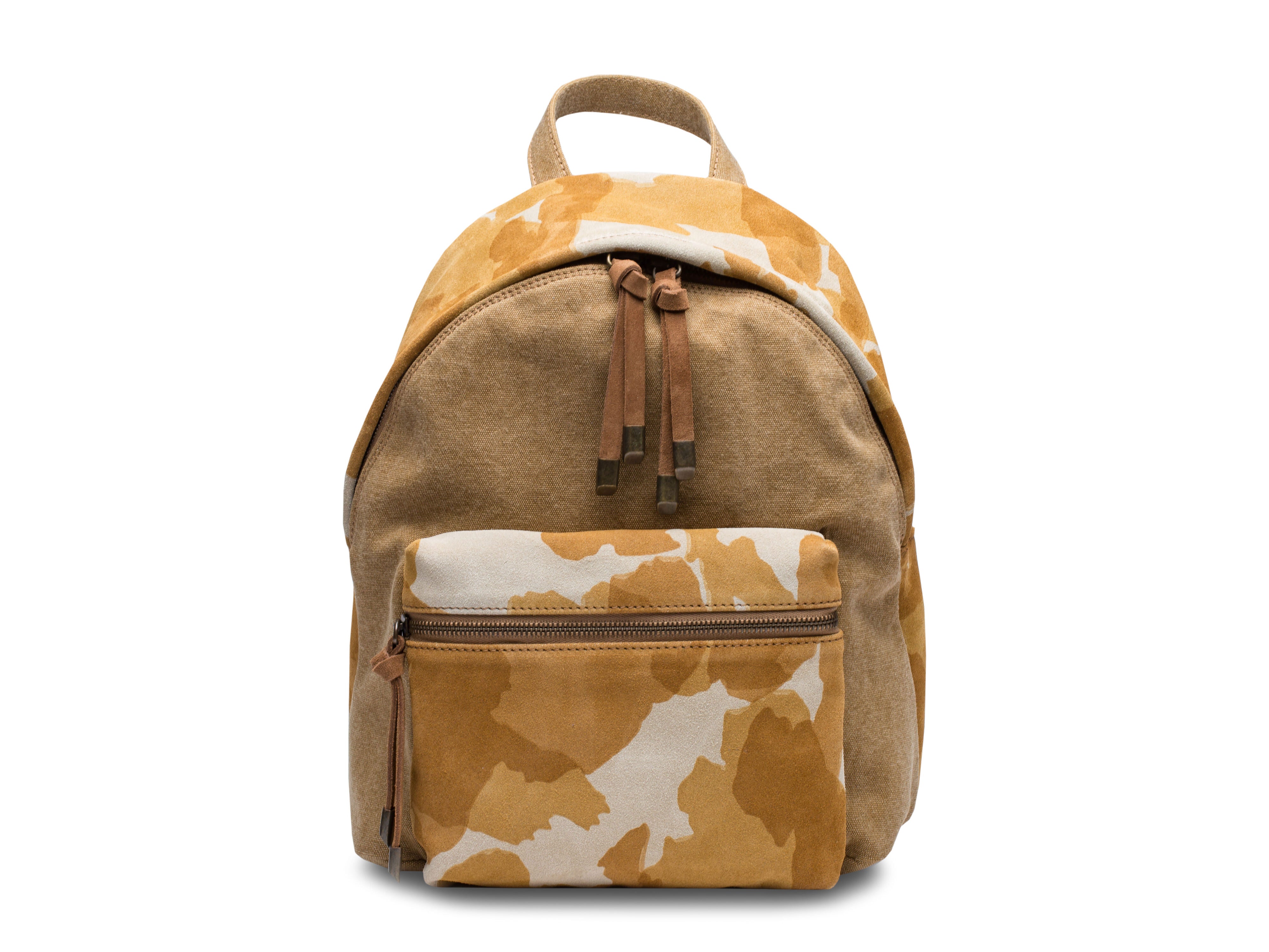 camo leather backpack Burlebo and 8 inches deep when full Bosca | Camo Nicole Backpack