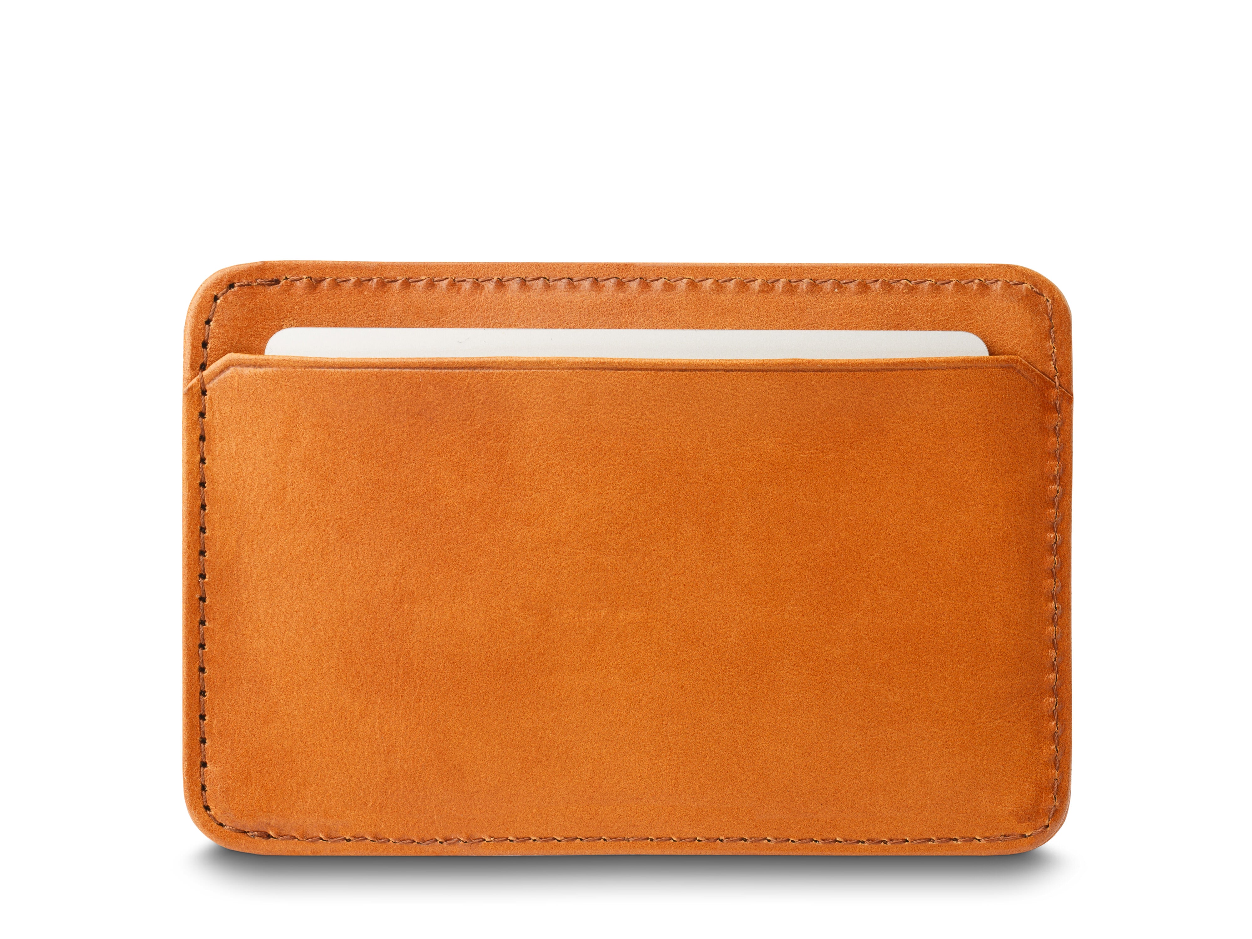 Bosca Old Leather - Pull Tab Card Case - Saddle Bosca Old Leather - Pull Tab Card Case - Saddle