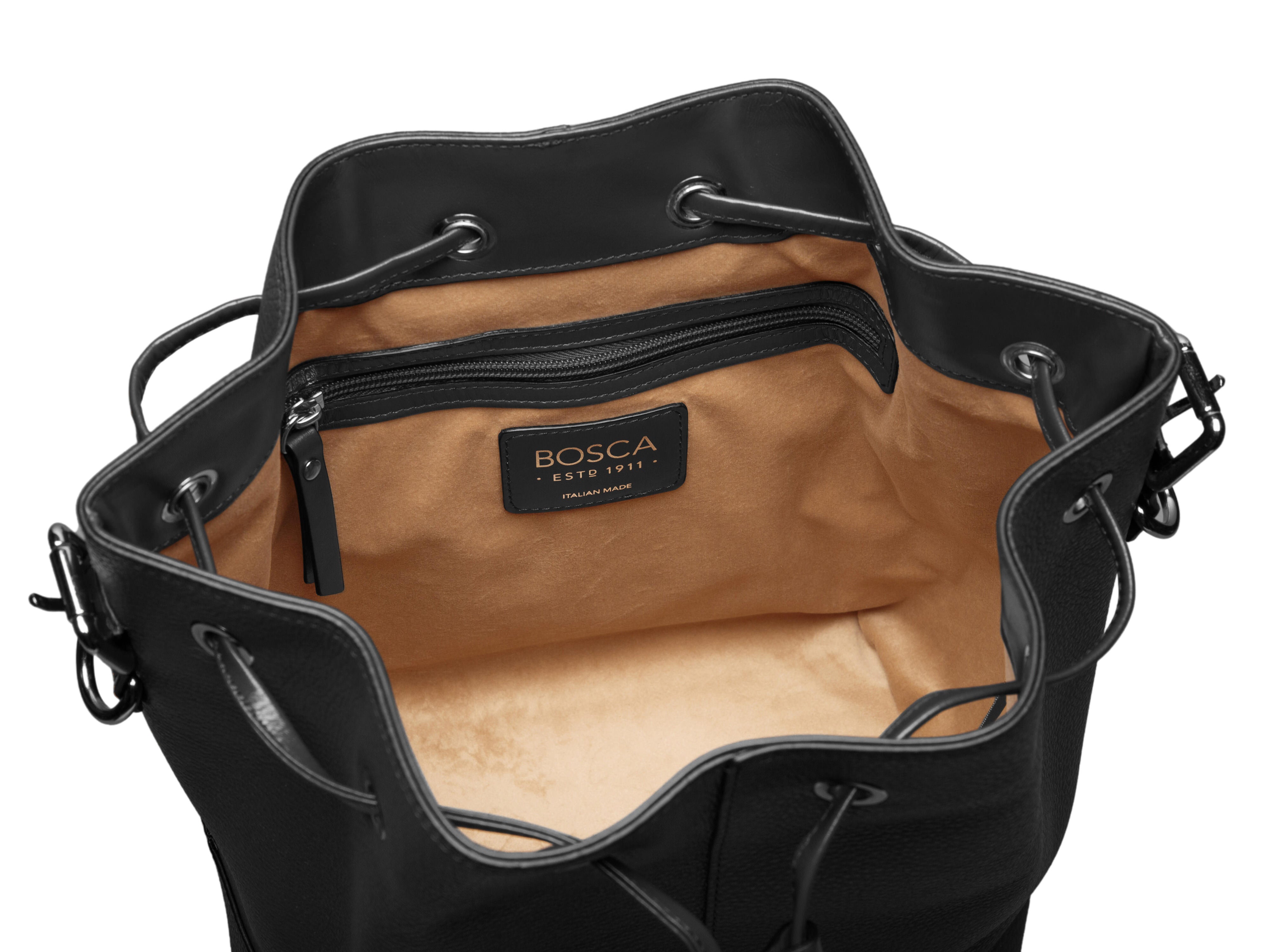 Bosca | Women's Monfrini Large Bucket Bag